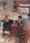 Alma-Tadema, Sir Lawrence Love's Jewelled Fetter (mk23) oil painting picture wholesale
